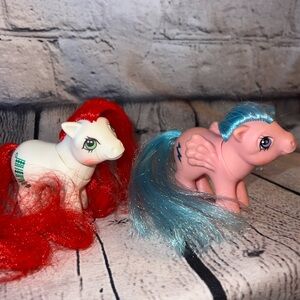 My Little Pony Vintage G1 1980’s Baby Ponies Lot of 2